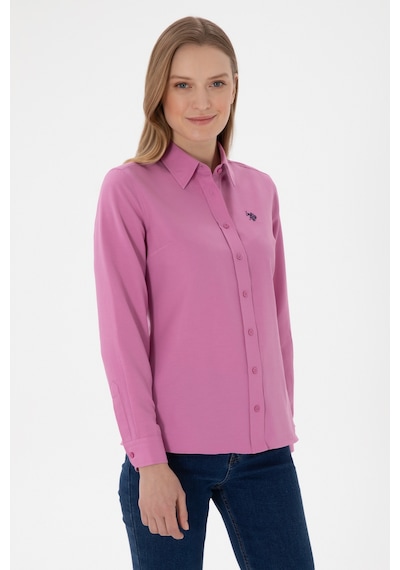 U.s. Polo Assn. Kadın Fuşya Gömlek Basic 50307726-vr023 Fusya Fuşya