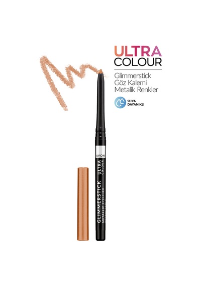 Avon Glimmerstick Asansörlü Metalik Göz Kalemi Copper