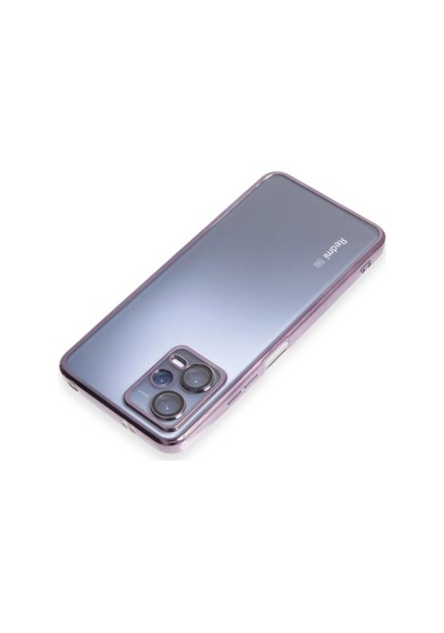 Xiaomi Redmi Note 12 5g Kılıf Razer Lensli Silikon - Mor -