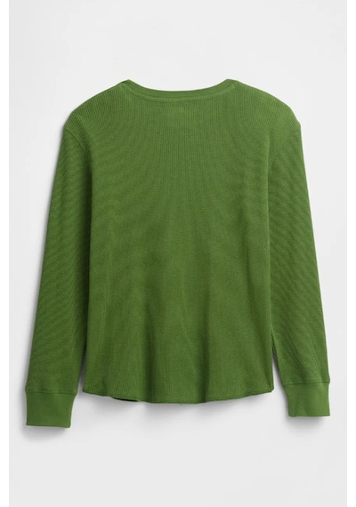 Gap V-ls Thermal Çocuk Tişört YESIL