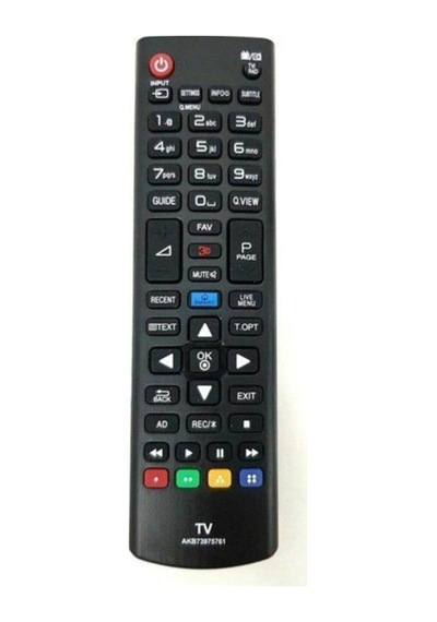 Lg Akb73975761 3d Smart Led Tv Uyumlu Kumanda Rm-l1162r Rm-l1162r-akb73975761 Rm-l1162r-akb73975761