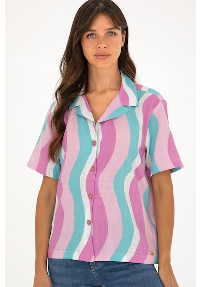 U.s. Polo Assn. Kadın Menekşe Gömlek Kısa Kollu 50288518-vr037 Pembe Pembe U.s. Polo Assn. Kadın Menekşe Gömlek Kısa Kollu 50288518-vr037 Pembe Pembe