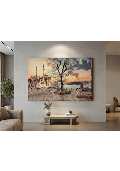 Tablo 60x90 Cm Büyük Boy Kafe Ve Salon Hediyelik Duvar Aksesuarı Siyah