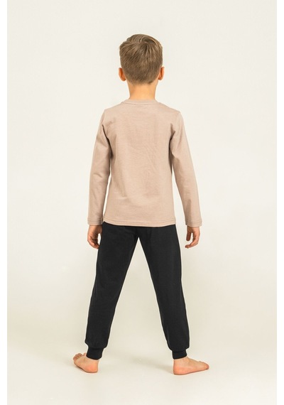 Rolypoly Erkek Çocuk Sarı Guide To Dinos Uzun Kol Pijama Takım Rp3861-c-v2 Rp3861-c-v2