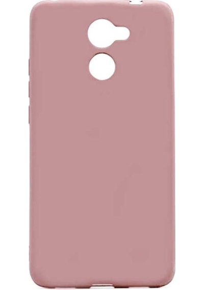 Huawei Y7 Prime Kılıf Zore Premier Silikon Kapak Rose Gold