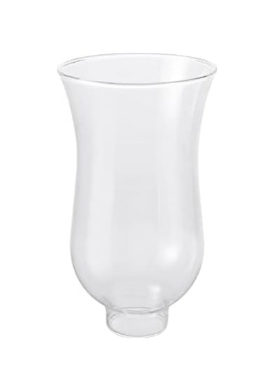 Aspen Creative Clear 23066-01 Flare Şekilli Geçiş Tarzı Yedek Cam Gölge, 1-1/2 İnç Montaj Boyutu, 15,7 Cm Yükseklik X 9,9 Cm Çap