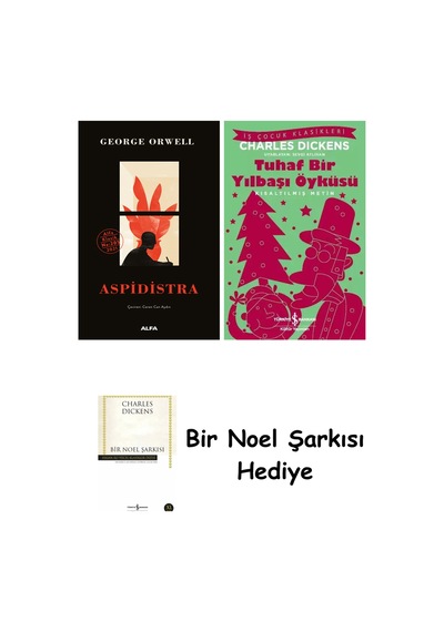 Aspidistra Ciltli + Tuhaf Bir Yılbaşı Öyküsü + Bir Noel Şarkısı