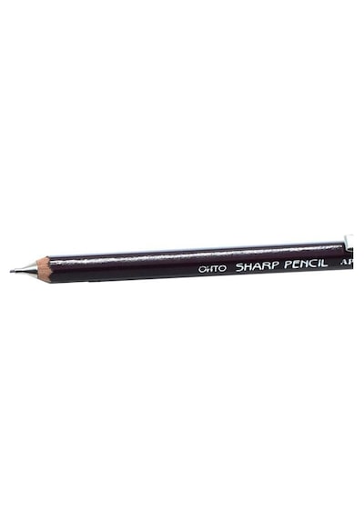 Ohto Wood Sharp Mini Mekanik Kurşun Kalem 0.5mm Bordo Aps-350es