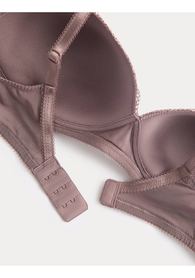 Marks & Spencer Jasmine Dantelli Desteksiz Full Cup Sütyen T33003008 Kahverengi
