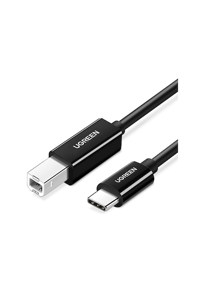 Ugreen Usb Type-c To Usb B Yazıcı Kablosu 2 Metre Siyah, 50446