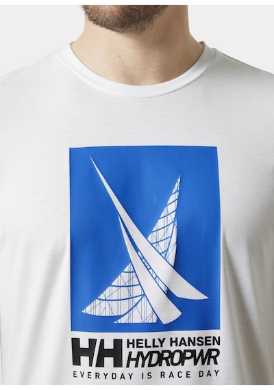 Helly Hansen Hp Race Graphic Erkek T-shirt-27974-beyaz Beyaz