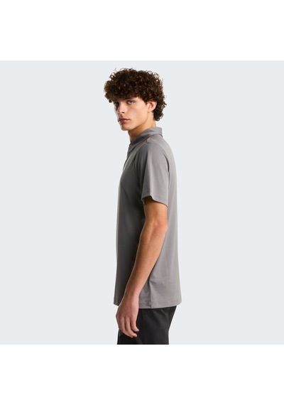 The North Face M Tanken Polo - Eu Erkek T-shirt-32908 Gri