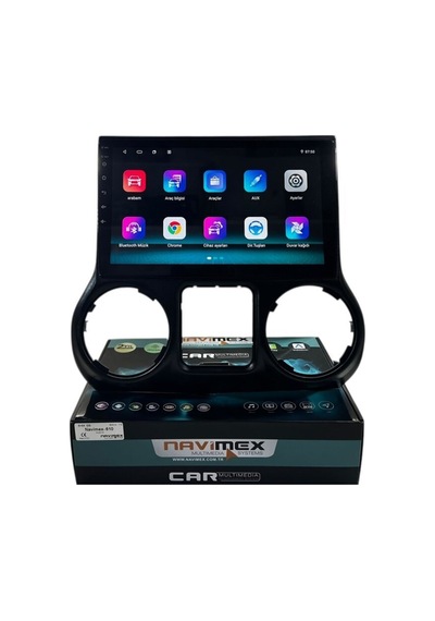 Jeep Wrangler - Rubıcon Navimex 6-64 Fanlı Profesyonel Oem Multimedia 10"