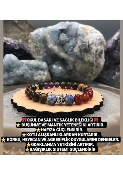 Okul Başarı Bilekliği Çok Renkli
