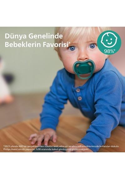 Philips Ultra Air Emzik 6-18 Ay, 2'li Unisex, Scf085/31