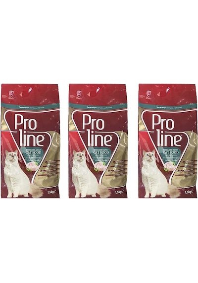 Pro Line Sterilised Kısır Kedi Maması 3 x 1500 G