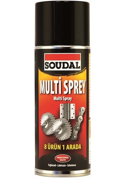Soudal Multi Sprey Yağlayıcı-pas Sökücü 400 Ml 200ml