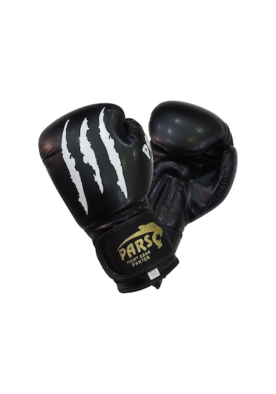 Pars Panter Boks Kick Boks Muay Thai Eldiveni Siyah