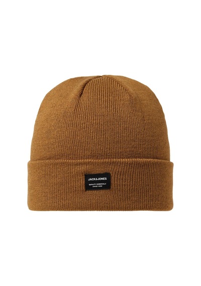 Jack & Jones Jack & Jone Jacdna Beanie Noos Erkek Bere-27100 - Kahverengi