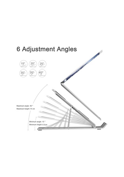 Taşınabilir Katlanabilir Folding Plastik Laptop Bilgisayar Standı