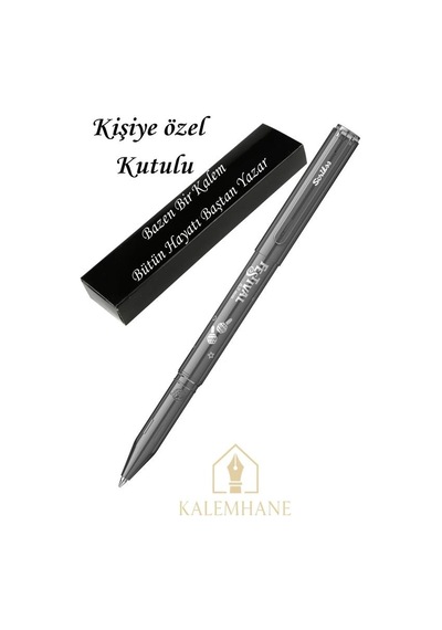 Kalemhane Scrikss Siyah Festival Roller Kalem - Dış Renk İle Yazı Rengi Aynıdır Siyah