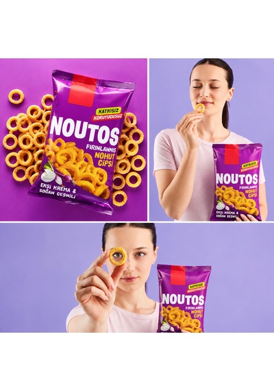 Fırın Nohut Cipsi 55 Gr Ekşi Krema Ve Soğan