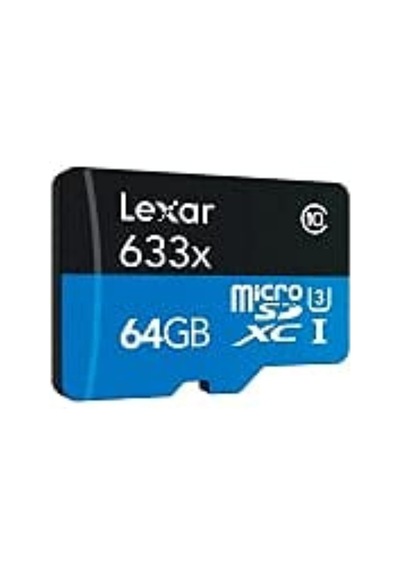 Lexroo 64gb 633x Microsdxc Uhs-ı U3 100/45 Mb/sn Yüksek Performanslı Microsd Hafıza Kartı