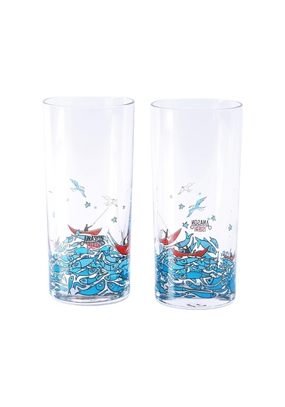Anason İşleri Balık Masalı, Rakı Kadehi 2'li Set Genel