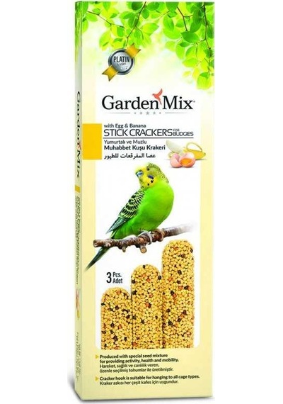 Gardenmix Platin Ballı Kuş Krakeri 3lü