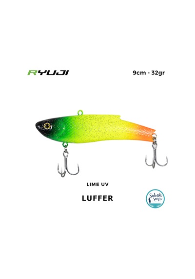 Ryuji Luffer Vibrasyon Jig 9cm 32gr Lime Uv