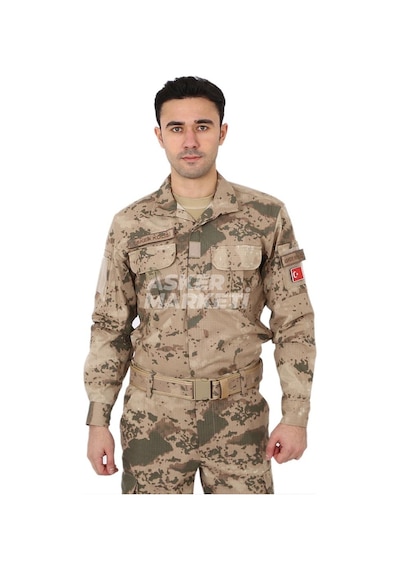 Jandarma Kamuflaj Gömlek - Askeri Malzeme Haki