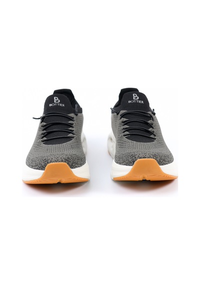 Tuna Bottier Haki Bağcıksız Erkek Spor Ayakkabı Triko Sneaker - 25asm851 Haki
