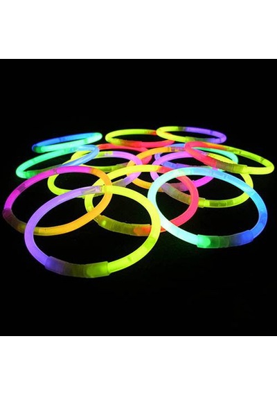 Glow Fosforlu Neon Bileklik 50 Adet 0 - 99