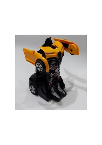 Robota Dönüşen Araba Bugatti Sarı Diğer