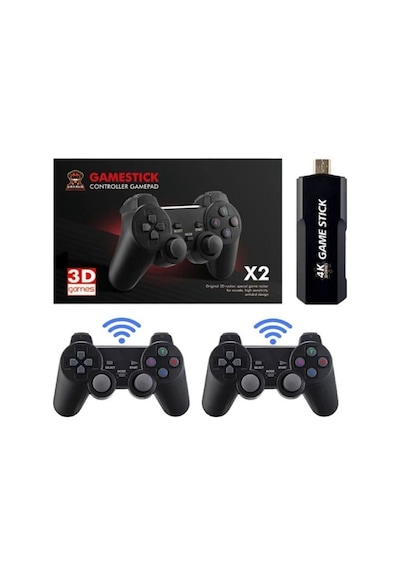 M8 Retro Kablosuz Tv Oyun Konsolu Hd 20 Bin Oyunlu