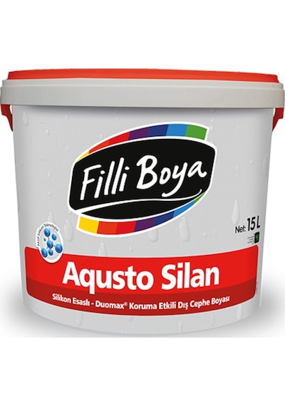 Filli Boya Aqusto Silan Dış Cephe Boyası 2,5 L- 7,5 L - 15 L (441356725)