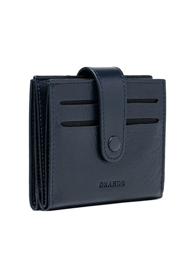 Lacivert Cüzdan & Kartlık Unisex 710 Grande Deri Cüzdan Kartlık
