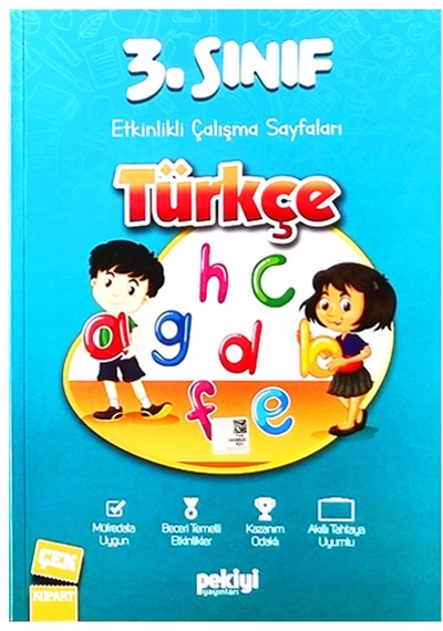 3.sınıf Etkinlikli Çalışma Seti 5 Kitap Toplam 767 Sayfa