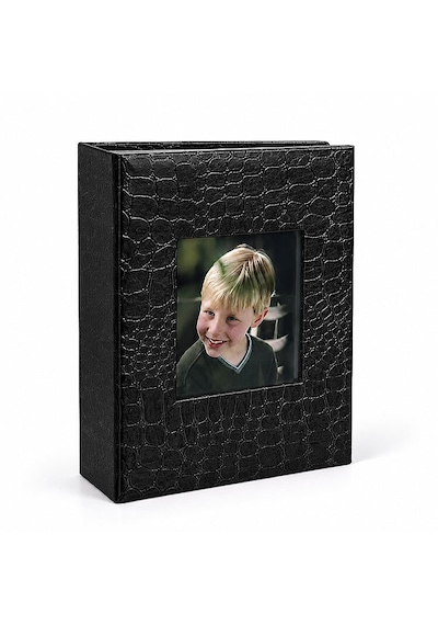 100'lük Deri Pencereli Fotoğraf Albümü - 10x15cm Ve 100 Adet Fotoğraf Baskısı