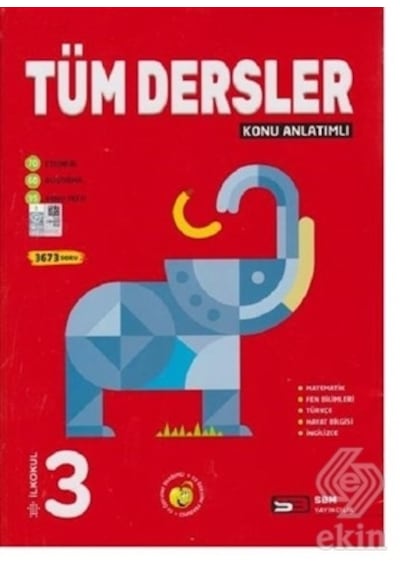 3. Sınıf Tüm Dersler Konu  Anlatımlı/Kolektif