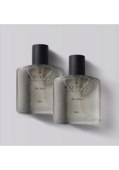 Royal Platinum M555 Erkek Parfüm EDP 2 x 50 ML