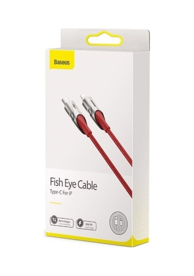 Baseus Fish Eye PD18W Lightning to Type-C Hızlı Şarj Kablosu 1 M