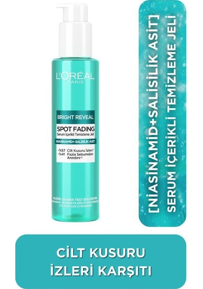 L'Oreal Paris Bright Reveal Serum İçerikli Temizleme Jeli 150 ML