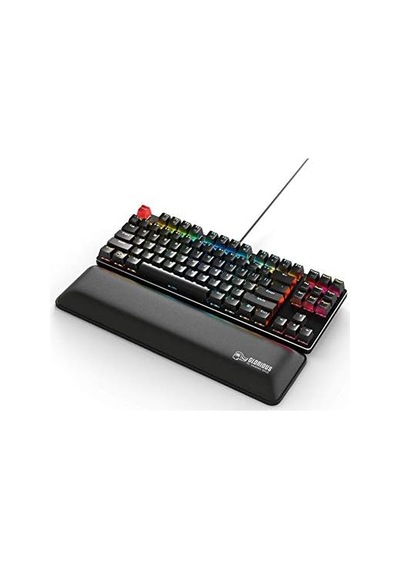 Gwr-87 Pc Gaming Race Ergonomik Medium Tkl%87 Oyun Klavyesi Bilek Desteği 356mm X 102mm 14'' X 4''