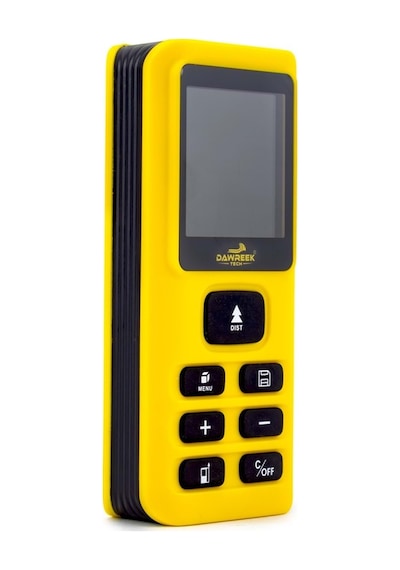 Dawreek Mesafe Ölçer E40 Yellow 80 Metre Dijital El Tipi Mesafe Ölçüm Cihazı