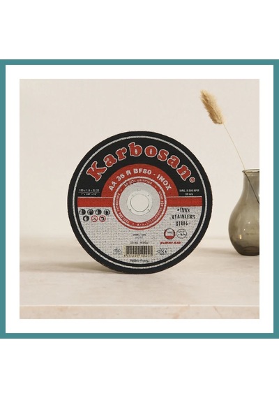Trendexa Inox Metal Kesici Disk 180x1.9x22 Mm Mac