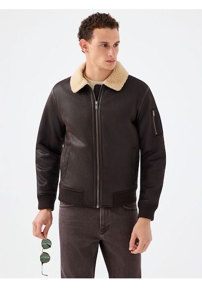 LOFT Regular Fit Erkek Mont Lf2036720 Q1.v1 Kahverengi