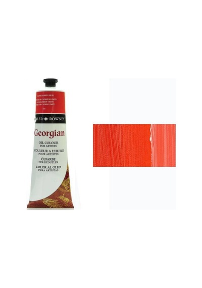 Daler Rowney Georgian Yağlı Boya 225Ml 502 Cadmium Red Hue