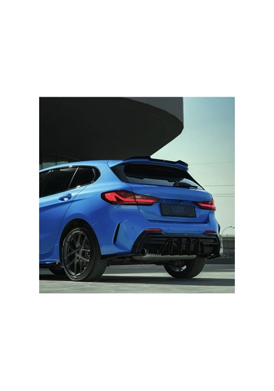 Bmw F40 1 Serisi 2019-2024 M Paket Spoiler Piano Black Bagaj Üstü Spoiler Eki