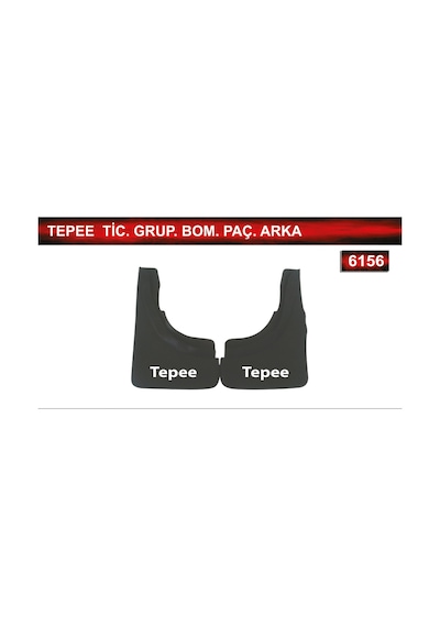Tepee Ticari Grup Bombeli Paçalık Arka Çamurluk Tozluk